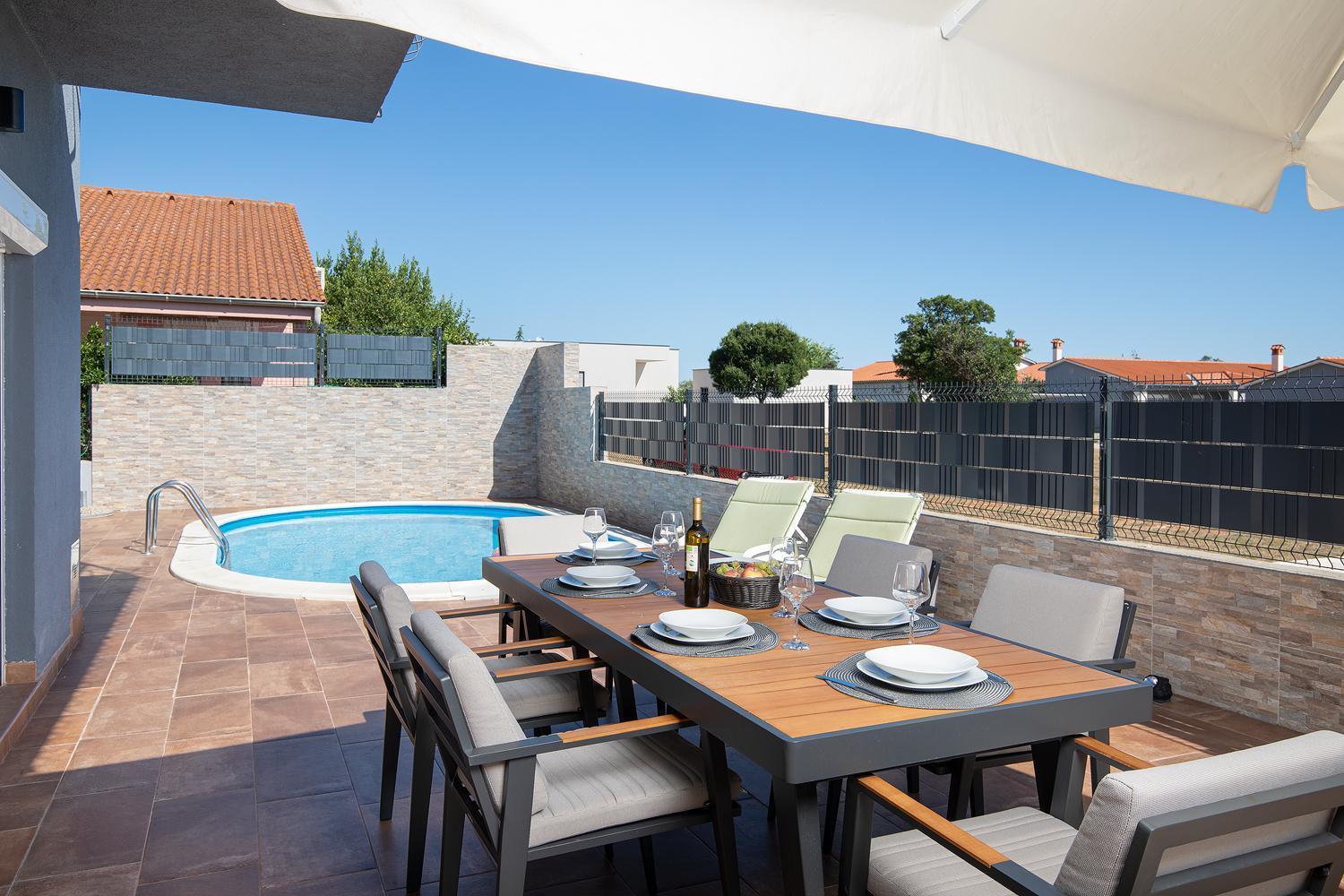 Villa Papillon - Top Ausgestattete Ferienoase Pula Exterior foto